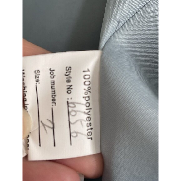 NWOT Sparkle Homecoming Prom Formal Dress Sz 2 Adjustable Purple Blue Iridescent - Picture 12 of 16